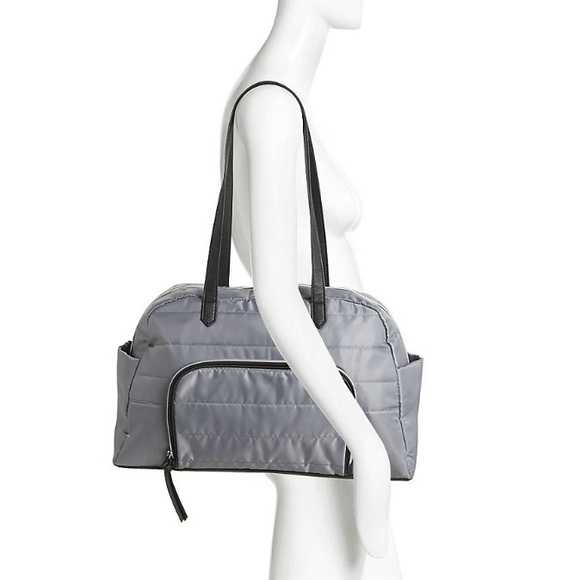 DSW Grey Duffle Bag NWT - Picture 3 of 9